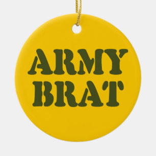 ADORNO DE CERÁMICA ARMY BRAT