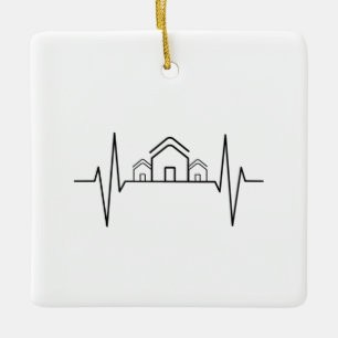 Adorno De Cerámica Arquitecto - Arquitecto Casas de latido