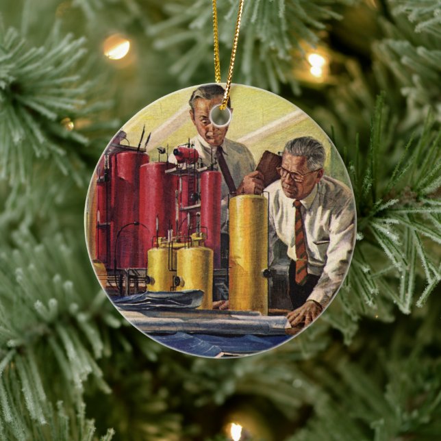 Adorno De Cerámica Arquitectos trabajando en una oficina, negocios de (Árbol)