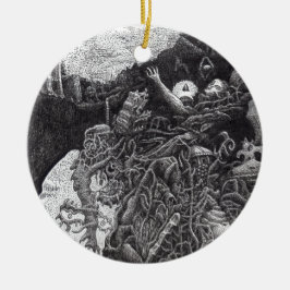 Adorno De Cerámica Arriba y abajo por Brian Benson