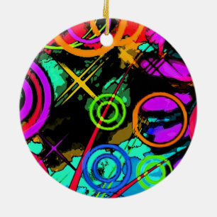 Adorno De Cerámica Arte abstracto