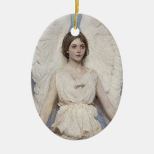Adorno De Cerámica Arte Antiguo Victoriano Refinado de Abbott Thayer 