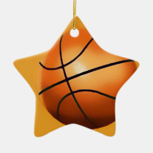 Adorno De Cerámica Arte de baloncesto