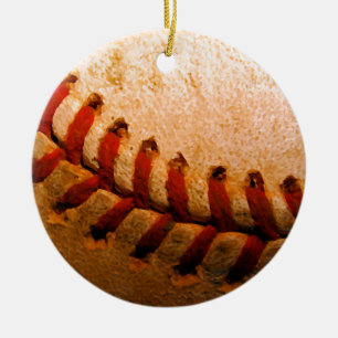 Adorno De Cerámica Arte de béisbol