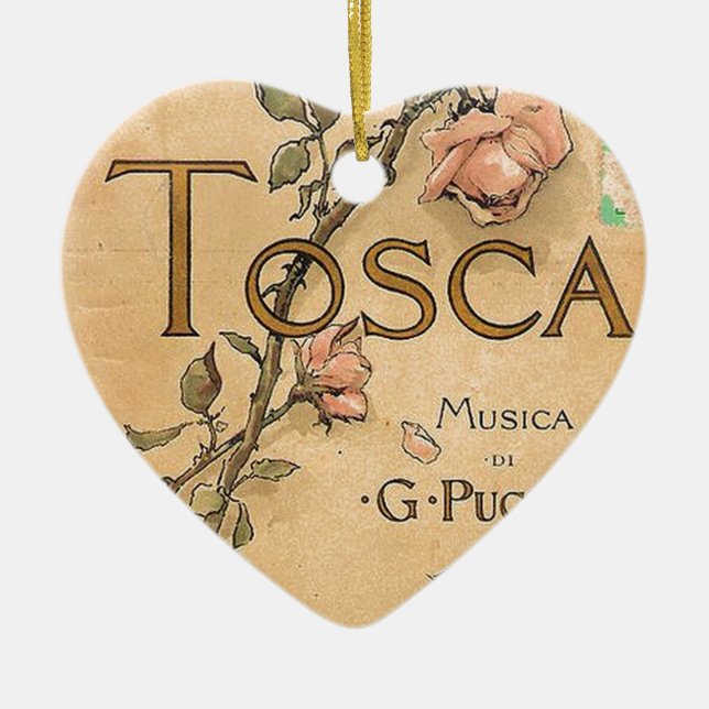 Adorno De Cerámica arte de la ópera (Frente)