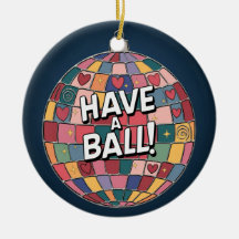 Arte de vidrio manchado, disco Ball estilo de vidr