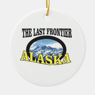 Adorno De Cerámica arte del logotipo de Alaska