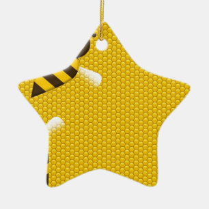 Adorno De Cerámica Arte del modelo de las abejas de la abeja del oro