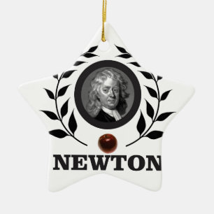 Adorno De Cerámica arte del neutonio de la manzana