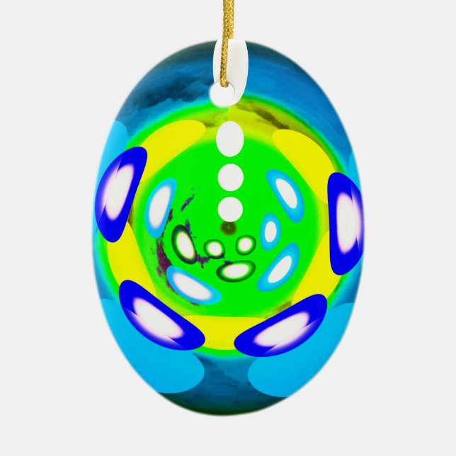 Adorno De Cerámica Arte divertido (Frente)