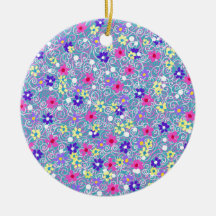 Arte floral de primavera