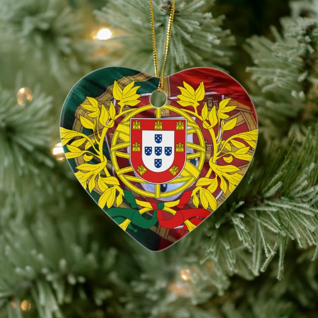 Adorno De Cerámica Arte folclórico de Portugal (Árbol)