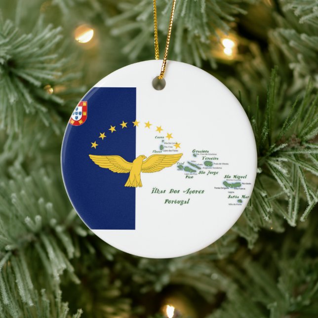 Adorno De Cerámica Arte folclórico de Portugal (Árbol)