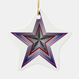 Adorno De Cerámica arte geométrico abstracto de estrella