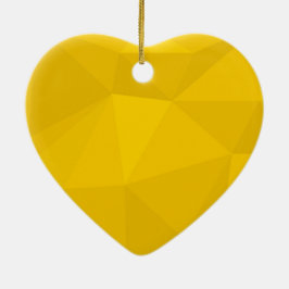 Adorno De Cerámica Arte geométrico amarillo, moderno, fresco, moderno