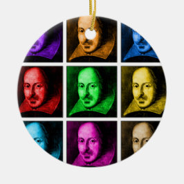 Adorno De Cerámica Arte pop de Shakespeare