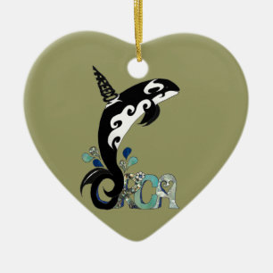 Adorno De Cerámica Arte por la libertad de Orca