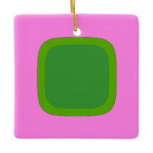 Arte Retro Groovy Rosa y Verde 1105