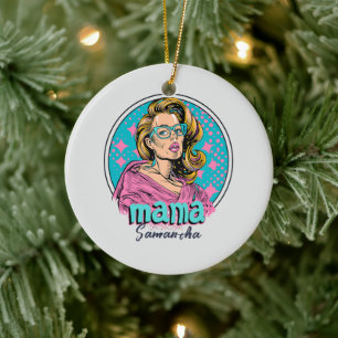 Adorno De Cerámica Arte Retro Mama Pop Personalizado (8)