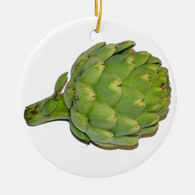 Adorno De Cerámica Artichoke (Frente)