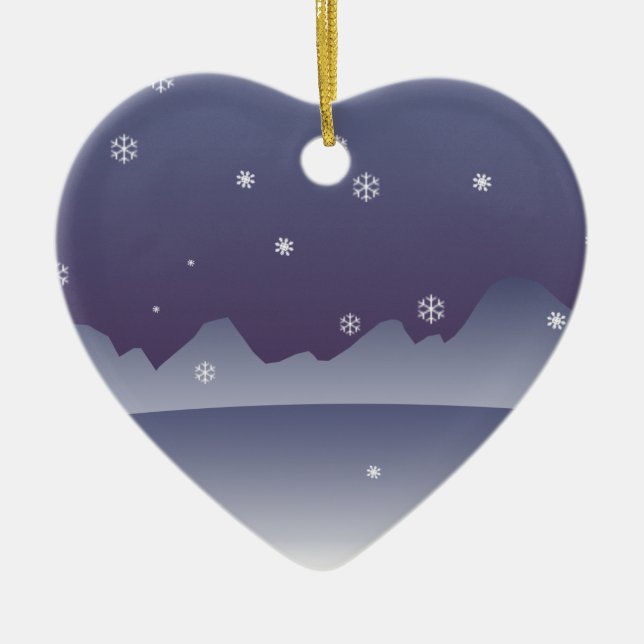 Adorno De Cerámica Ártico (Frente)