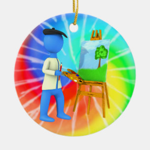 Adorno De Cerámica Artista