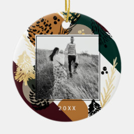 Adorno De Cerámica Artista moderno | Foto Mínima De Cono De Pino Cali