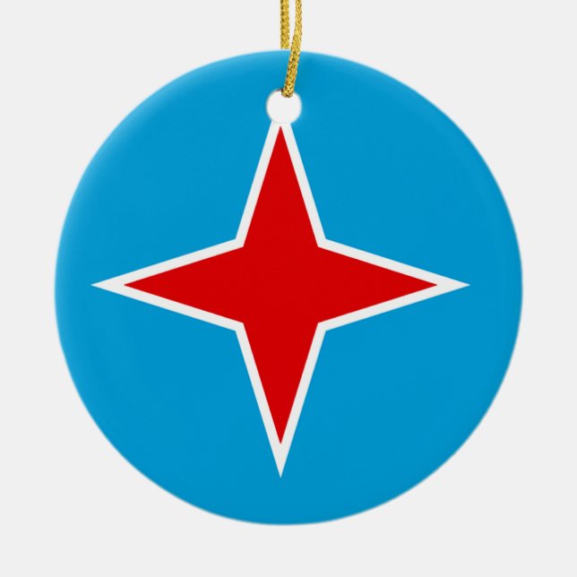 Adorno De Cerámica Aruba (Frente)