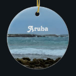 Adorno De Cerámica Aruba perfecto<br><div class="desc">Visiónes gloriosas desde la playa del bebé en Aruba.</div>