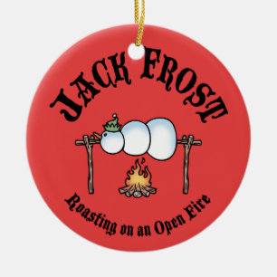 Adorno De Cerámica Asación de Jack Frost