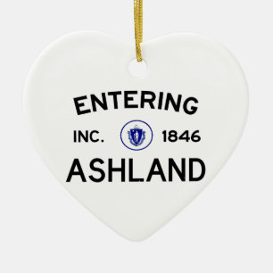 Adorno De Cerámica Ashland que entra