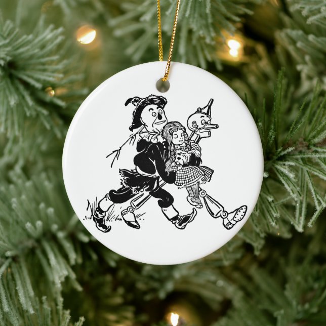 Adorno De Cerámica Asistente de cosecha de Oz Dorothy durmiendo con c (Árbol)