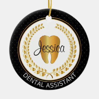 Adorno De Cerámica Asistente de 🦷 dental, higienista, estudiante
