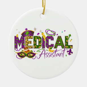 Adorno De Cerámica Asistente Médico de Fotos Personalizadas - Mardi G