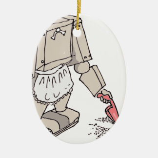 Adorno De Cerámica Aspirador robótico