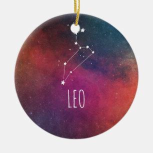 Adorno De Cerámica Astrología de Leo