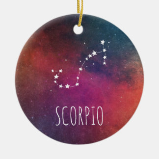 Adorno De Cerámica Astrología del escorpión