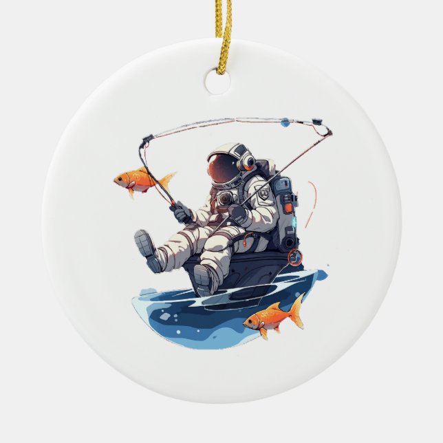 Adorno De Cerámica astronauta (Frente)