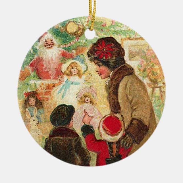 Adorno De Cerámica At The Toy Store Window (Frente)