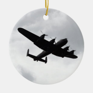 Adorno De Cerámica Aterrizaje del bombardero de Lancaster