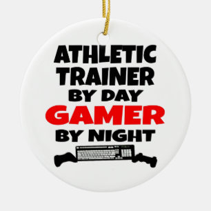 Adorno De Cerámica Atlético Trainer Gamer