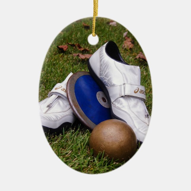 Adorno De Cerámica Atletismo (Frente)