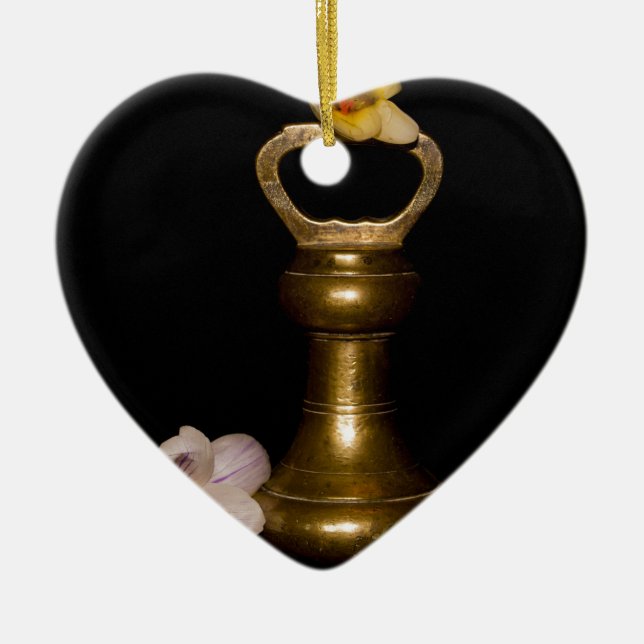 Adorno De Cerámica Atracción floral (Frente)