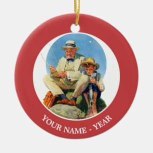 Adorno De Cerámica Atrapar al más grande