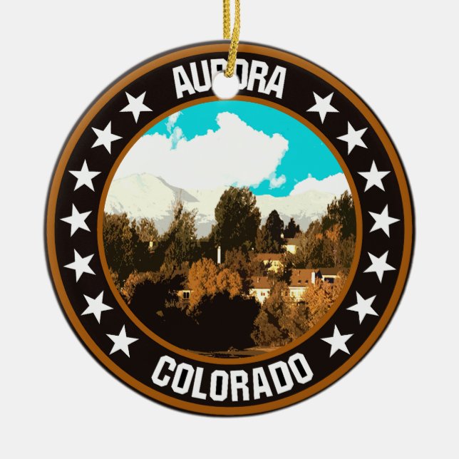 Adorno De Cerámica Aurora (Frente)