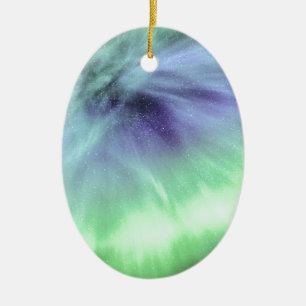 Adorno De Cerámica Aurora boreal