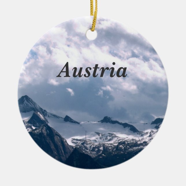 Adorno De Cerámica Austria (Frente)