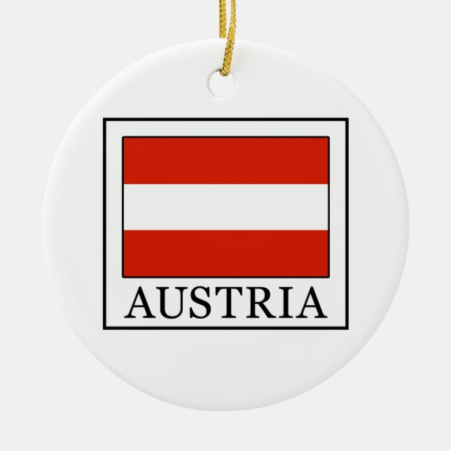 Adorno De Cerámica Austria (Frente)