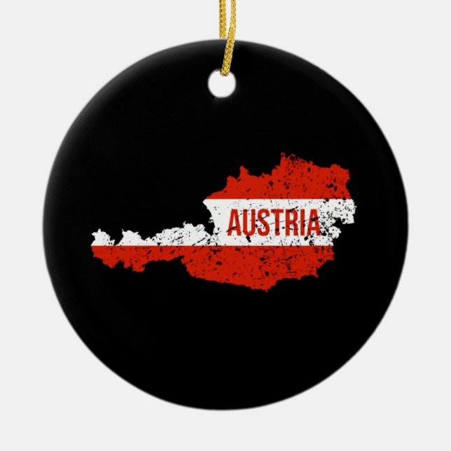 Adorno De Cerámica Austria (Frente)
