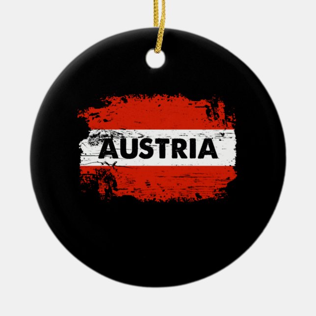Adorno De Cerámica Austria (Frente)